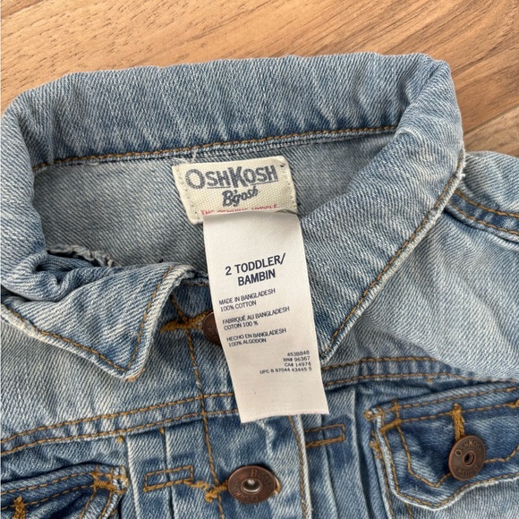 OshKosh B'gosh Blue Denim Kids Jacket - Picture 3 of 3